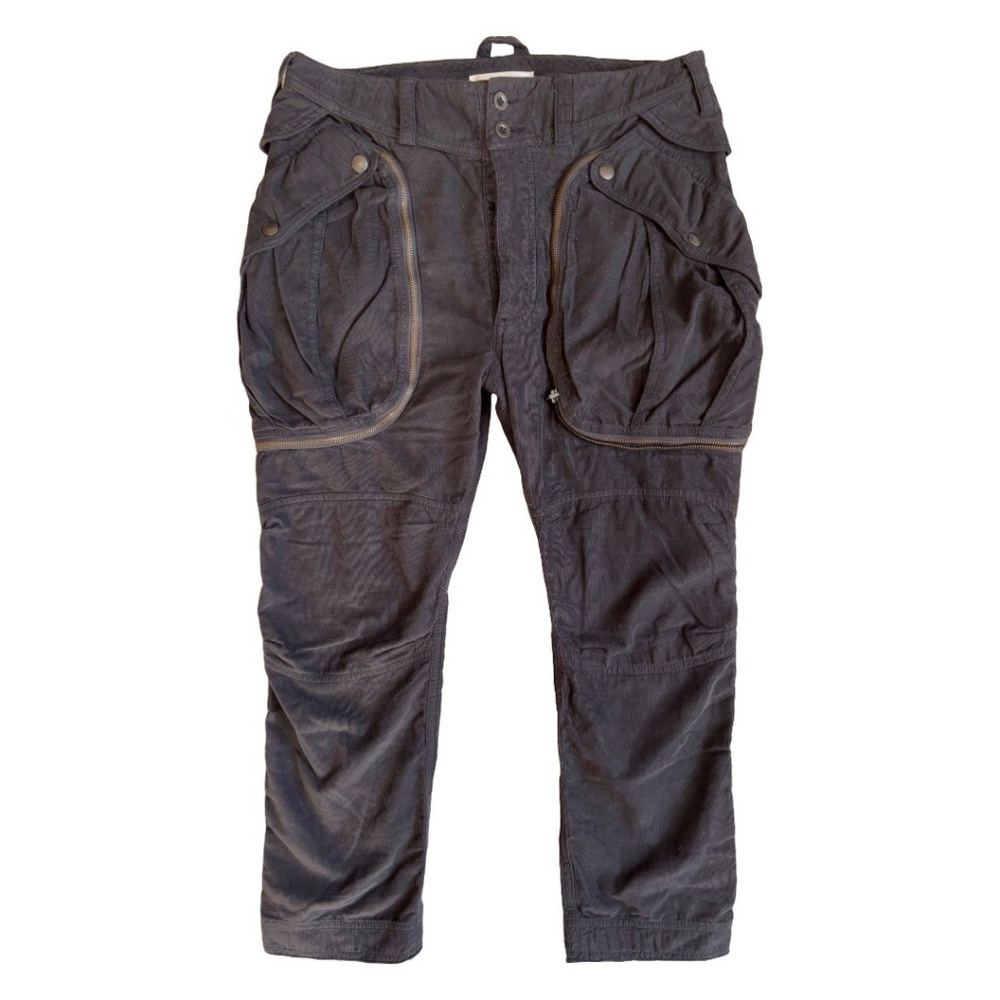 Faith Connexion Cargo skinny Pant dark brown micro-Corduroy Jogger XS/28-29